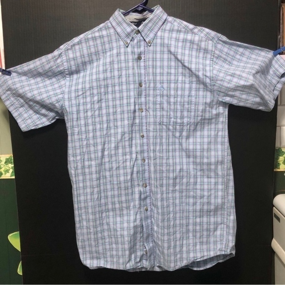 💘Wrangler George Strait Cowboy Collection Plaid Button Down shirt